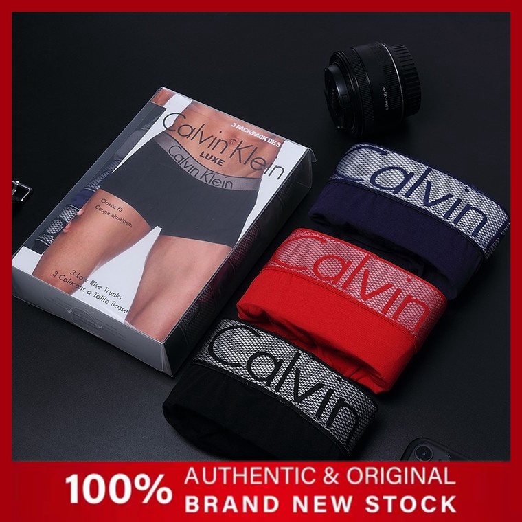 Products in stock Men&#039;s Briefs (1 pack 3 pieces + box) 100% breathable fabric absorb sweat